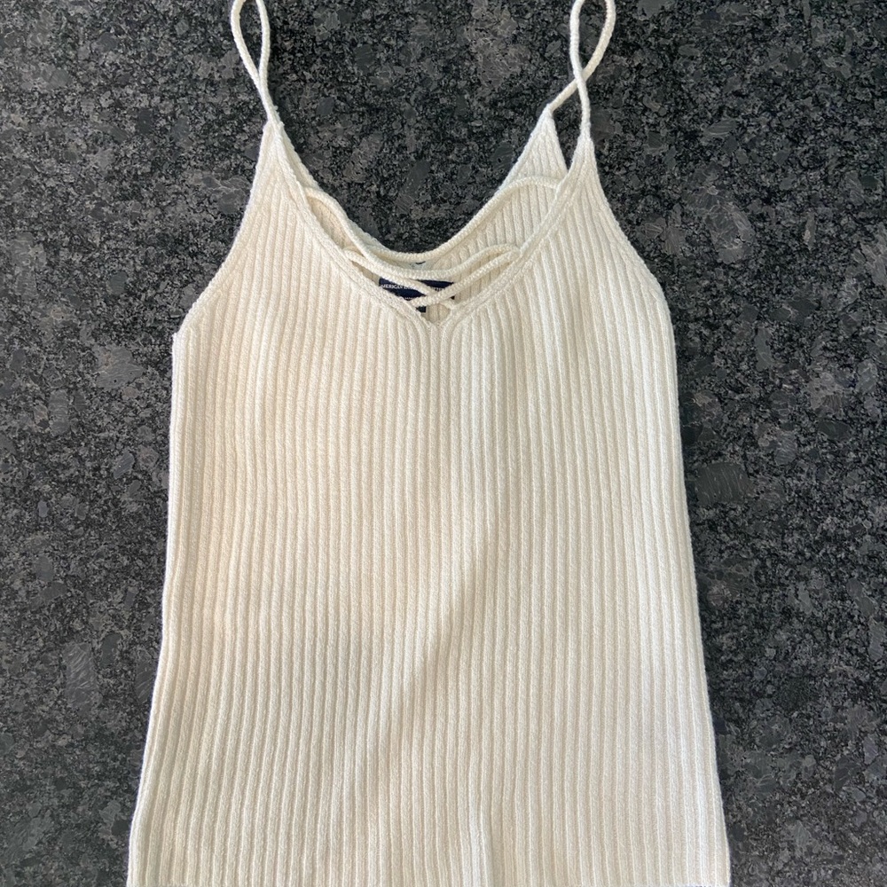 Ribbed Sweater Tank